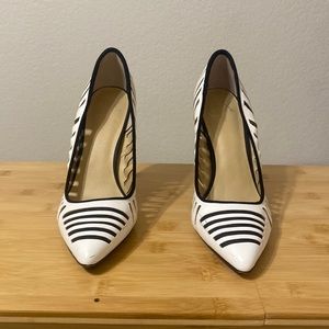 White & Black GX by Gwen Stefani Heels Size 8.5